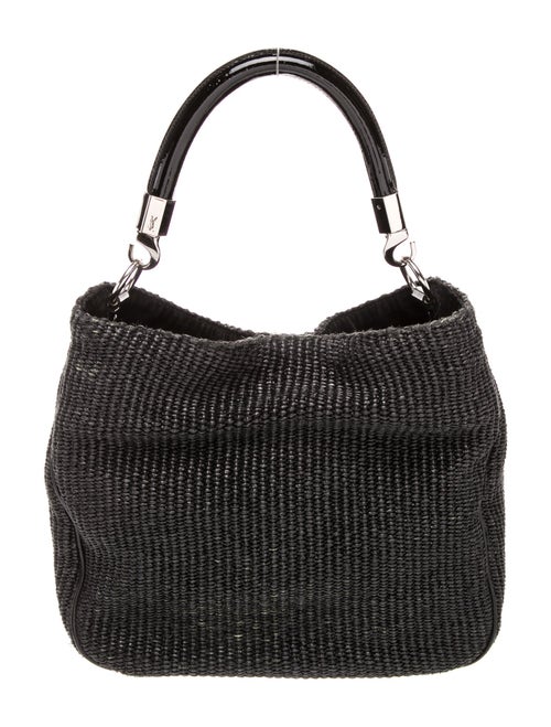 Yves Saint Laurent Raffia Hobo