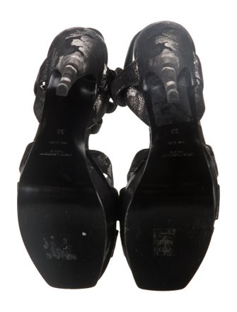 Yves Saint Laurent Leather T-Strap Pumps