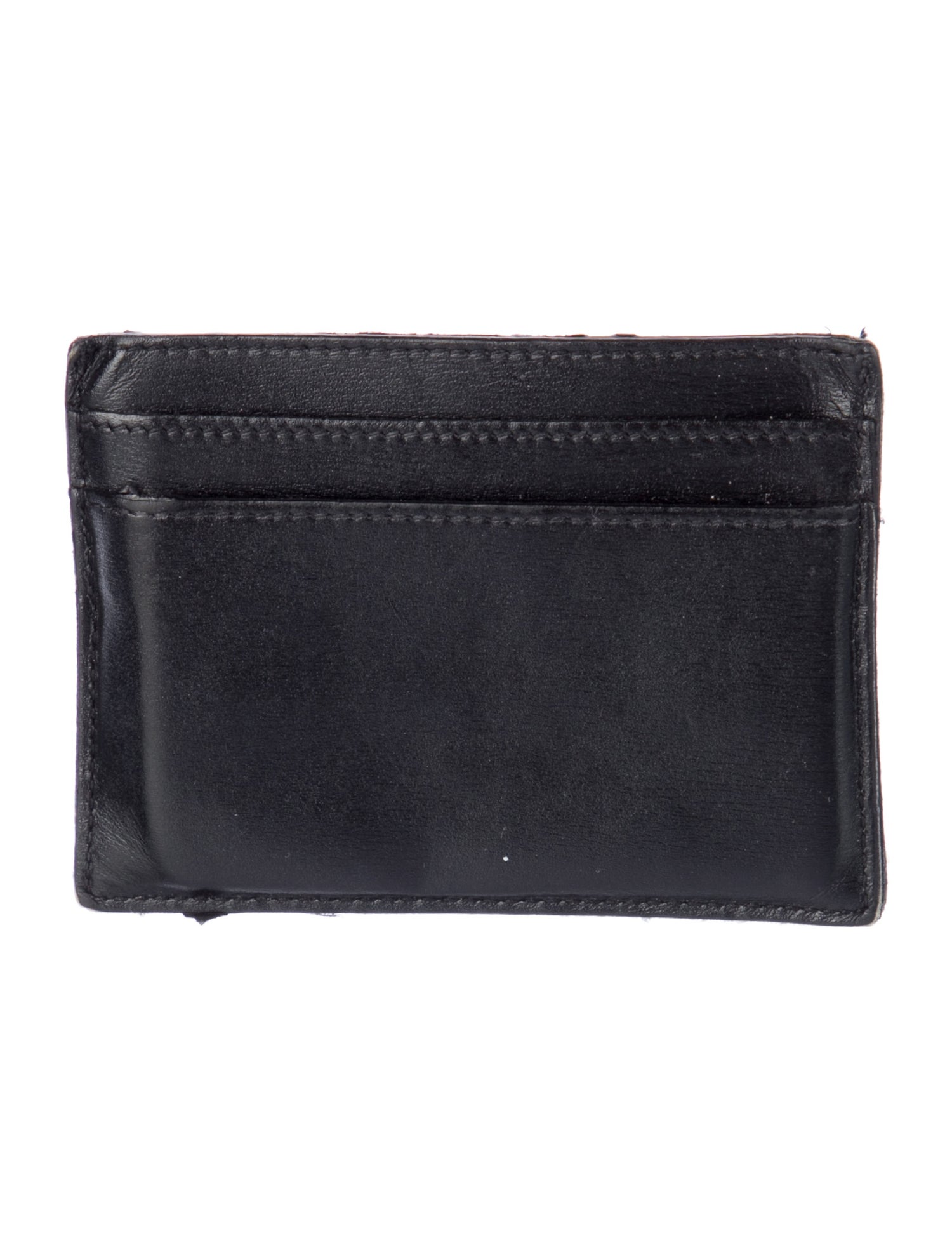 Yves Saint Laurent Monogram Card Holder Leather Card Holder Leather Card Holder