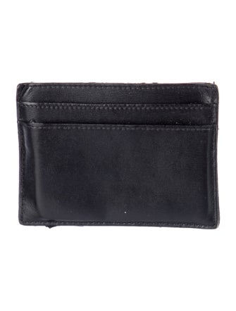 Yves Saint Laurent Monogram Card Holder Leather Card Holder Leather Card Holder