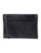 Yves Saint Laurent Monogram Card Holder Leather Card Holder Leather Card Holder