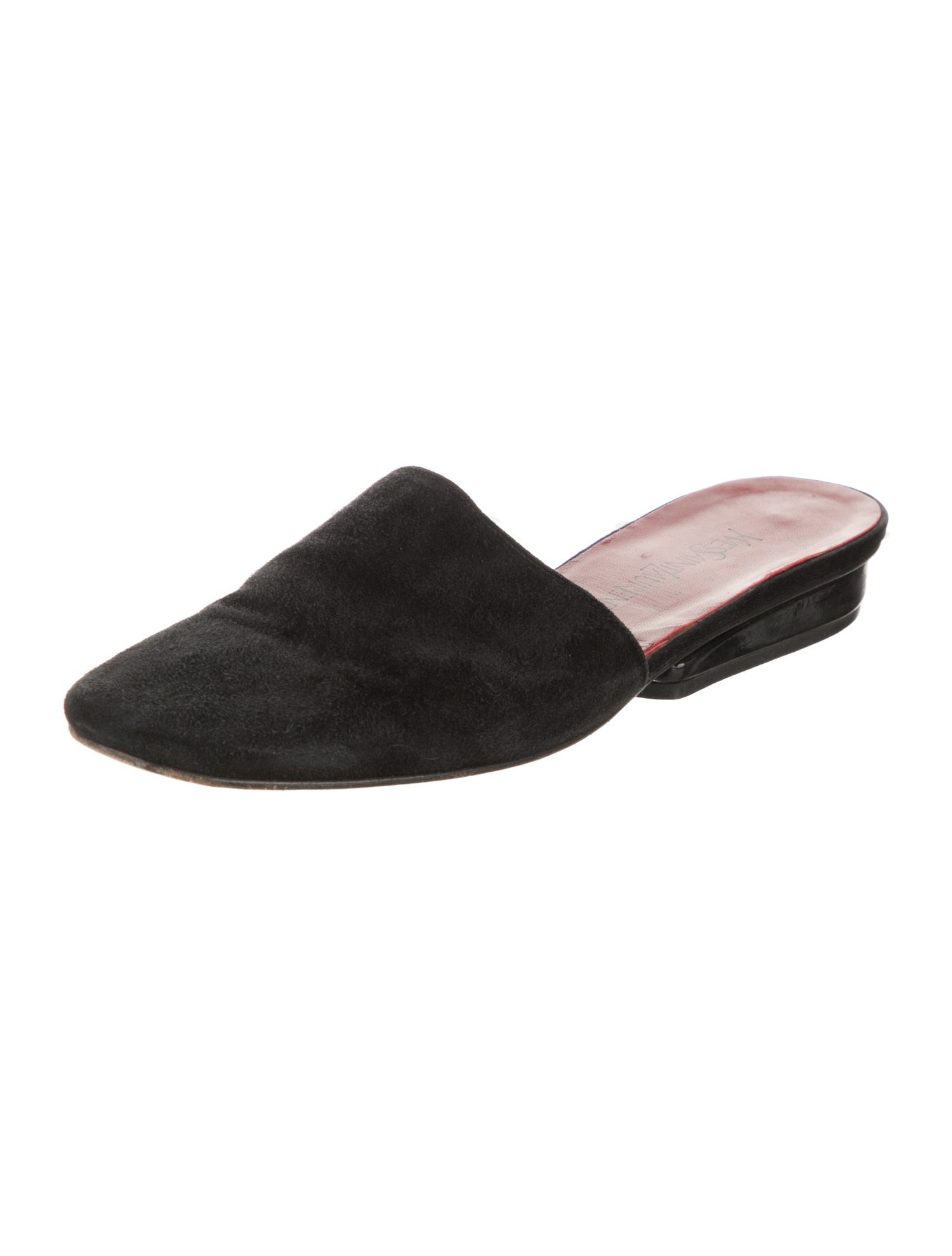 Yves Saint Laurent Suede Mules