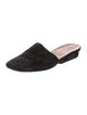 Yves Saint Laurent Suede Mules
