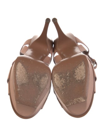 Yves Saint Laurent Leather D'Orsay Pumps