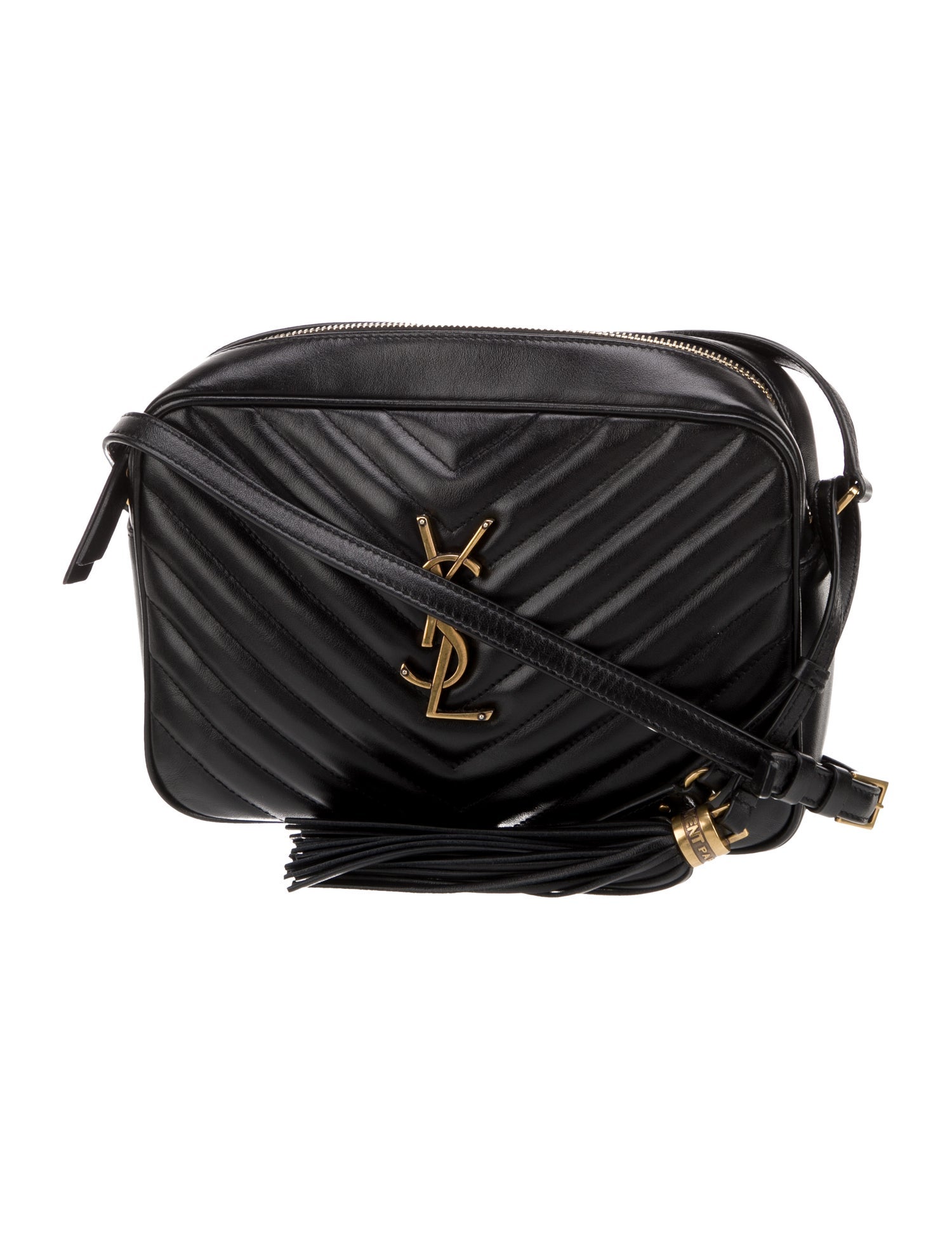 Yves Saint Laurent Quilted Monogram Lou Camera Bag