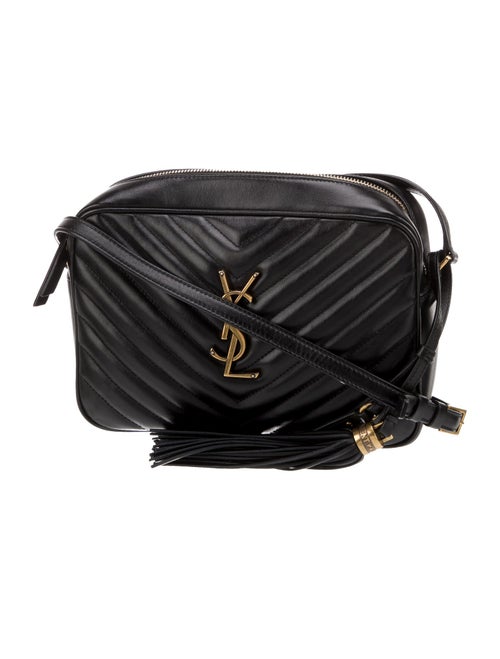 Yves Saint Laurent Quilted Monogram Lou Camera Bag