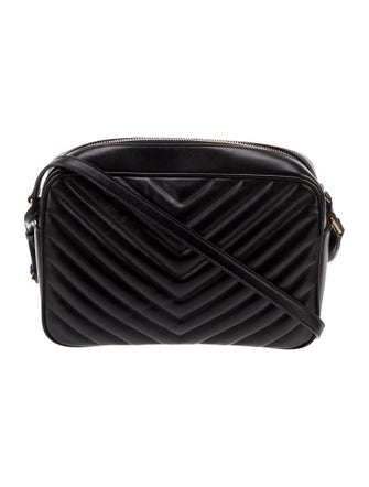 Yves Saint Laurent Quilted Monogram Lou Camera Bag
