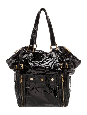 Yves Saint Laurent Patent Leather Shoulder Bag