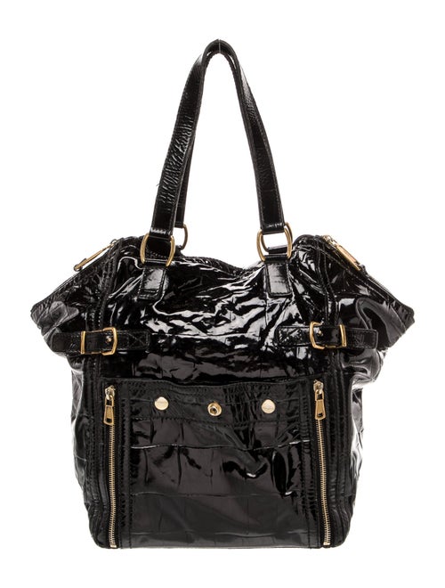 Yves Saint Laurent Patent Leather Shoulder Bag