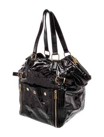 Yves Saint Laurent Patent Leather Shoulder Bag