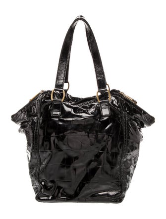 Yves Saint Laurent Patent Leather Shoulder Bag