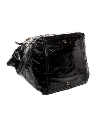 Yves Saint Laurent Patent Leather Shoulder Bag