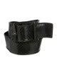 Yves Saint Laurent Wide Leather Belt