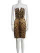 Yves Saint Laurent Silk Mini Dress