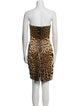 Yves Saint Laurent Silk Mini Dress