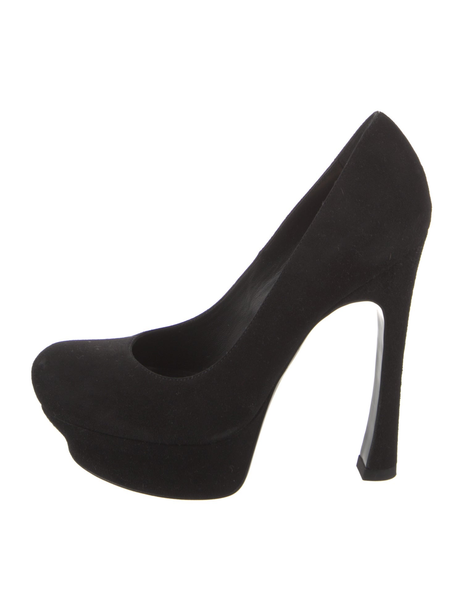 Yves Saint Laurent Rive Gauche Suede Pumps