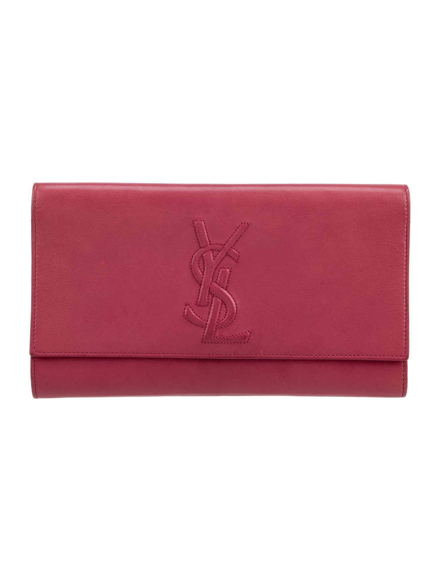 Yves Saint Laurent Leather Clutch