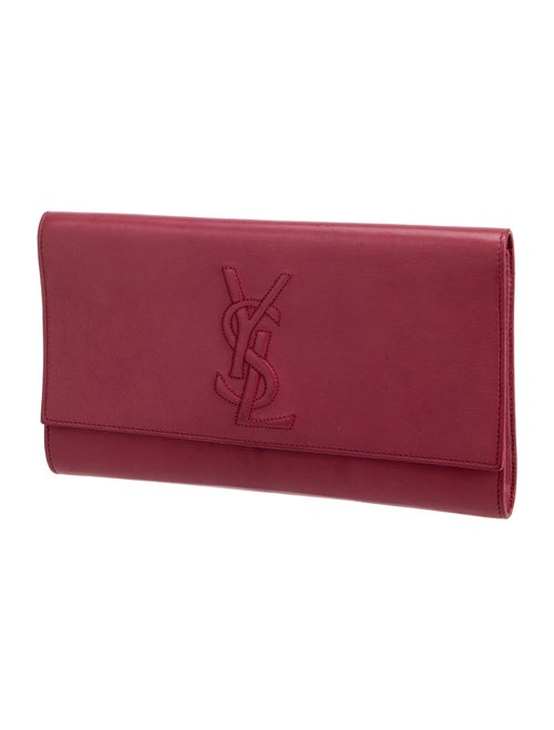 Yves Saint Laurent Leather Clutch