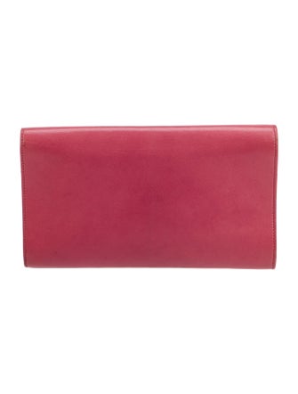 Yves Saint Laurent Leather Clutch