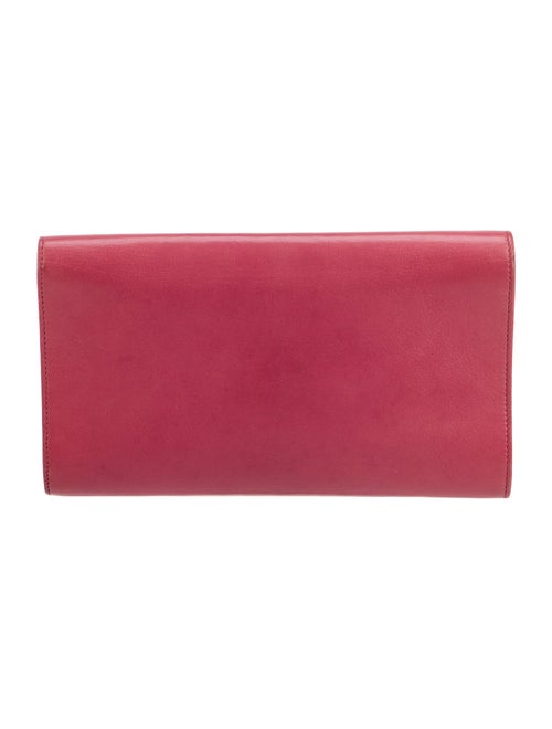 Yves Saint Laurent Leather Clutch
