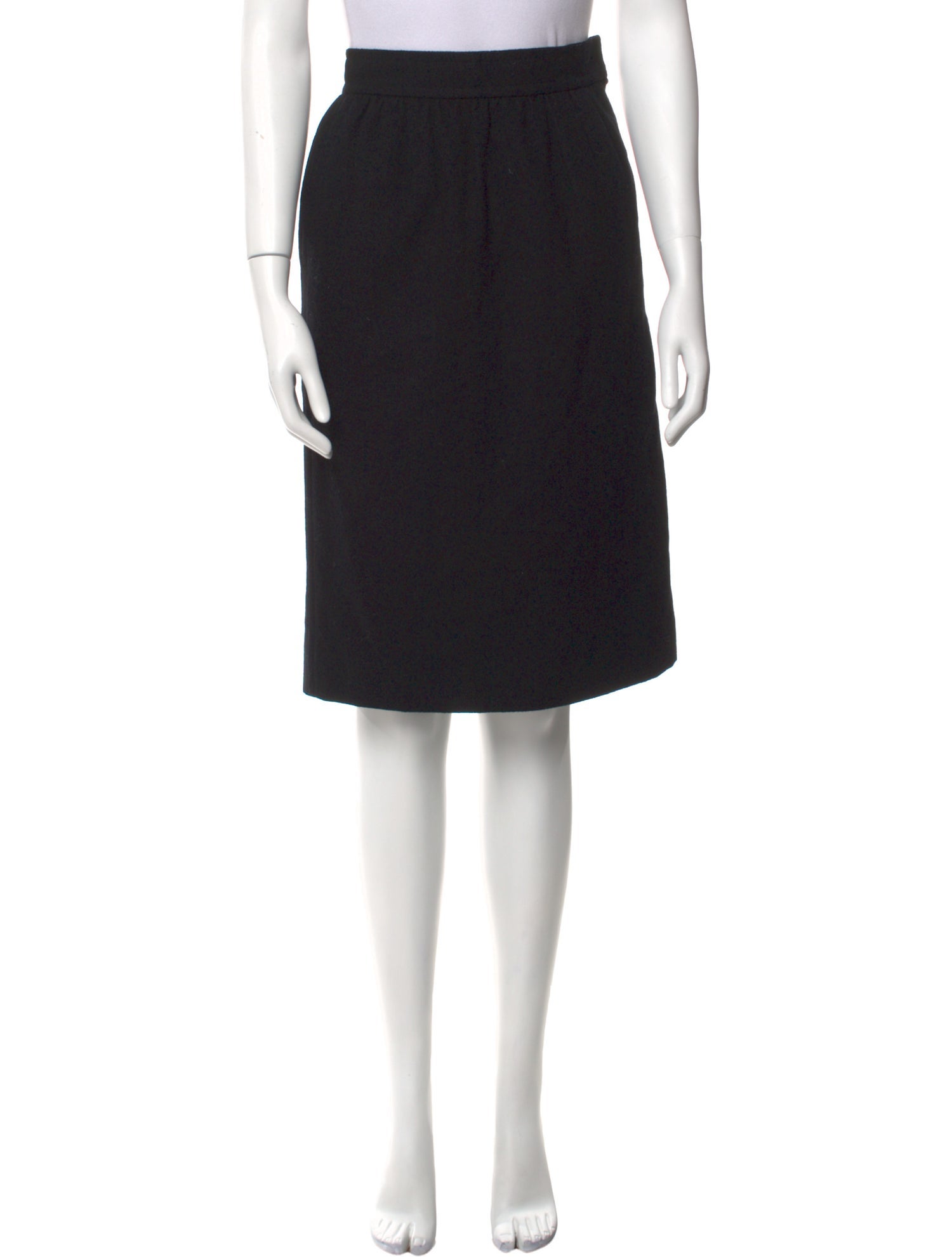 Yves Saint Laurent 1980's Knee-Length Skirt