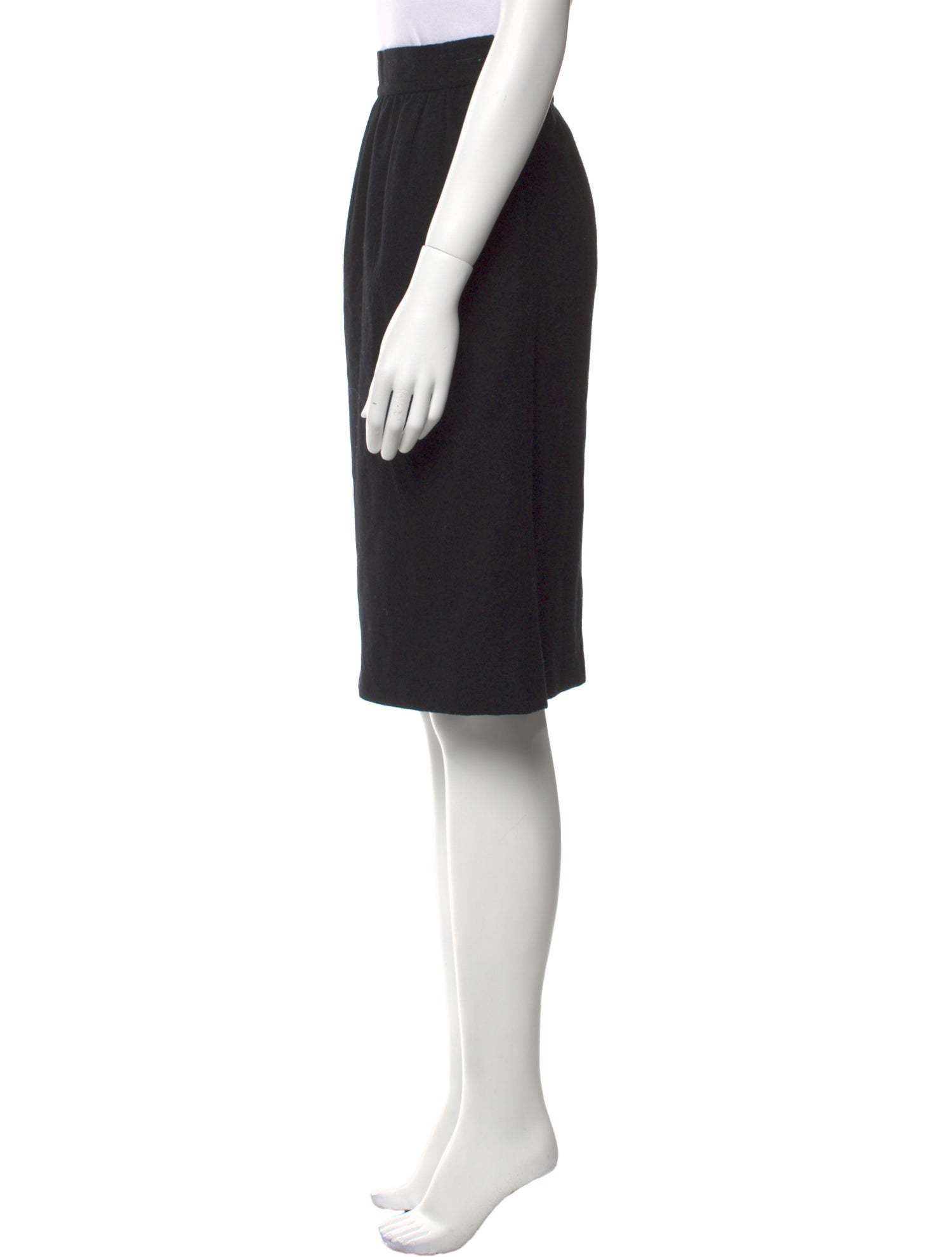 Yves Saint Laurent 1980's Knee-Length Skirt