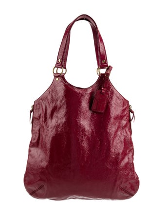 Yves Saint Laurent Rive Gauche Patent Leather Hobo