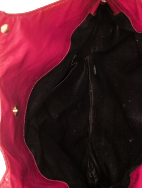 Yves Saint Laurent Rive Gauche Patent Leather Hobo