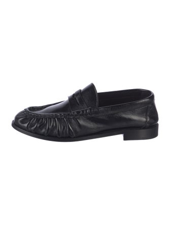 Yves Saint Laurent Leather Loafers