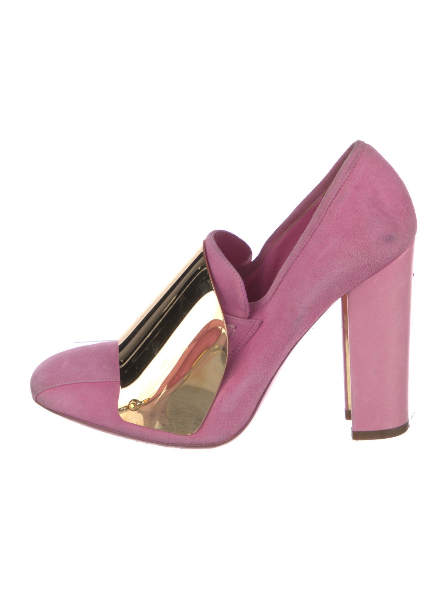 Yves Saint Laurent Rive Gauche Suede Pumps