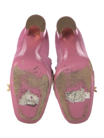 Yves Saint Laurent Rive Gauche Suede Pumps