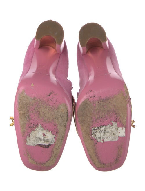 Yves Saint Laurent Rive Gauche Suede Pumps