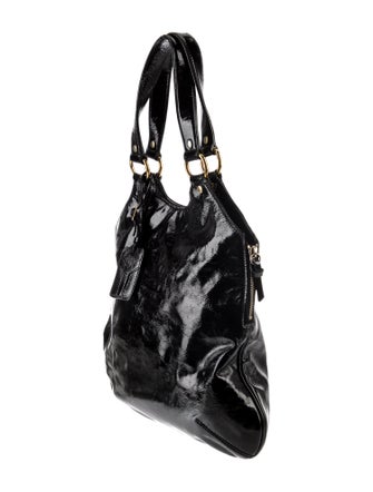 Yves Saint Laurent Patent Leather Shoulder Bag