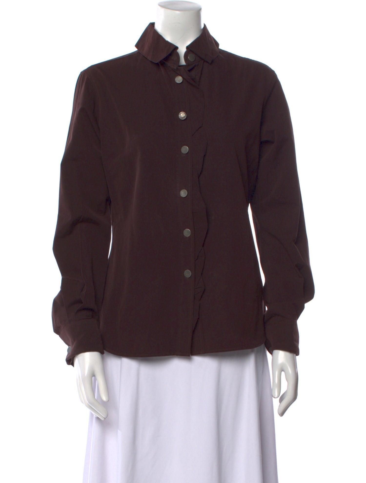 Yves Saint Laurent Rive Gauche Vintage 2000's Button-Up Top