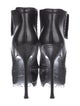 Yves Saint Laurent Leather Lace-Up Boots