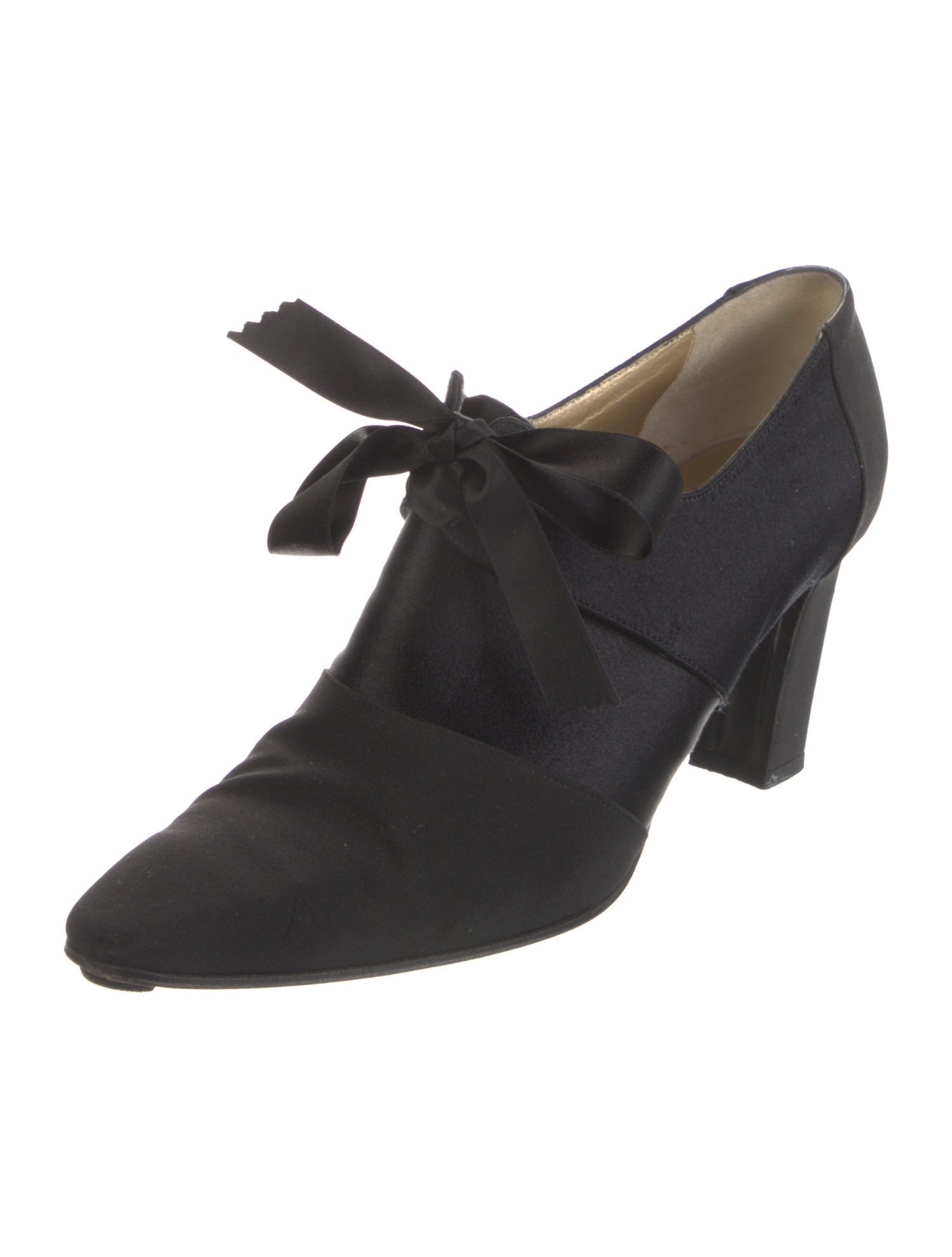 Yves Saint Laurent Satin Pumps