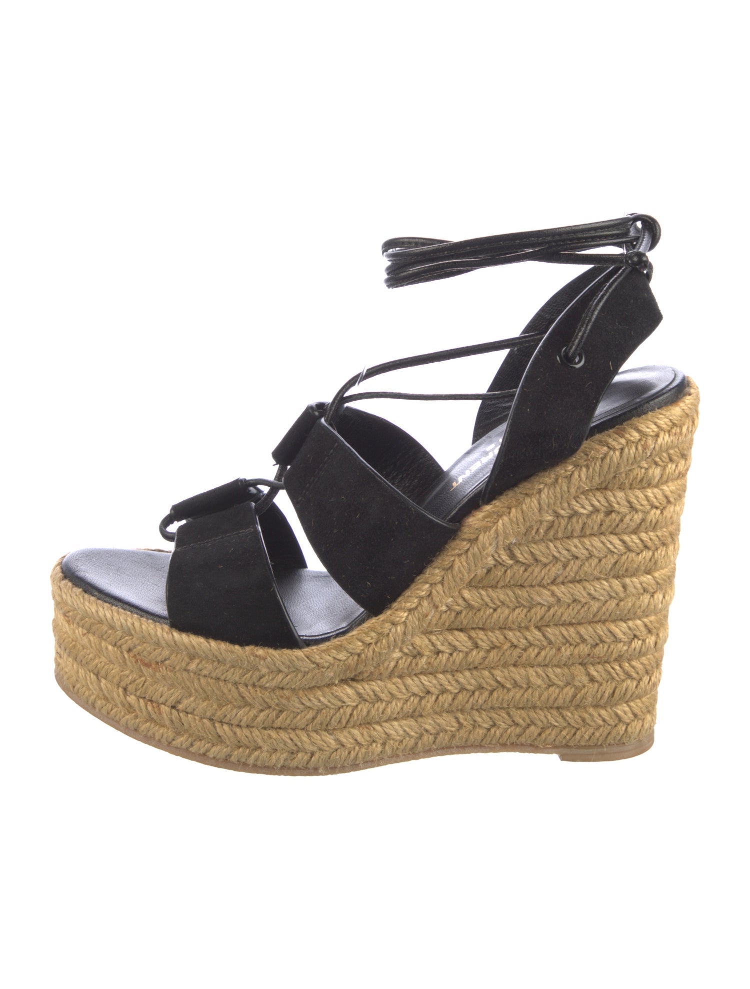 Yves Saint Laurent Suede Slingback Pumps