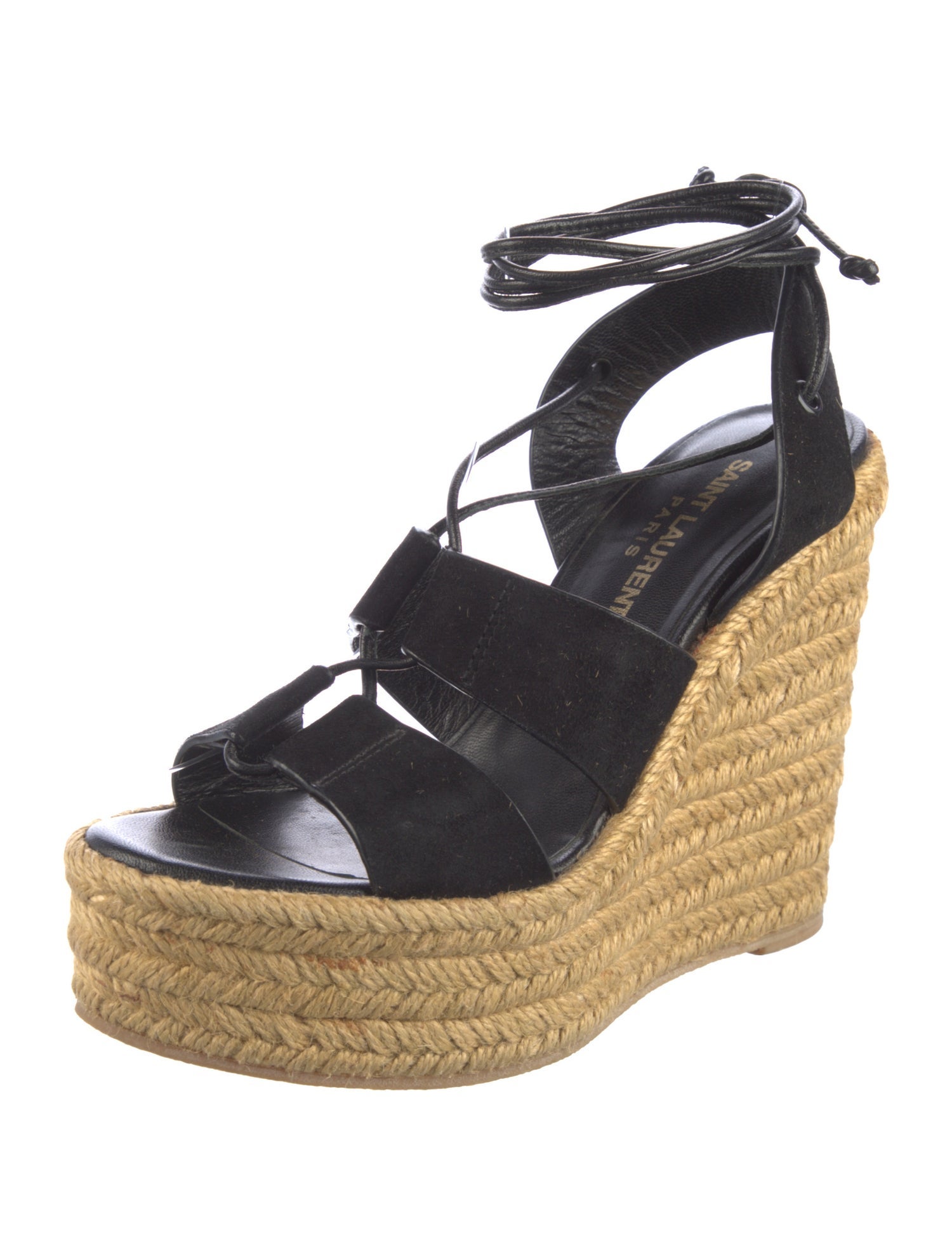 Yves Saint Laurent Suede Slingback Pumps