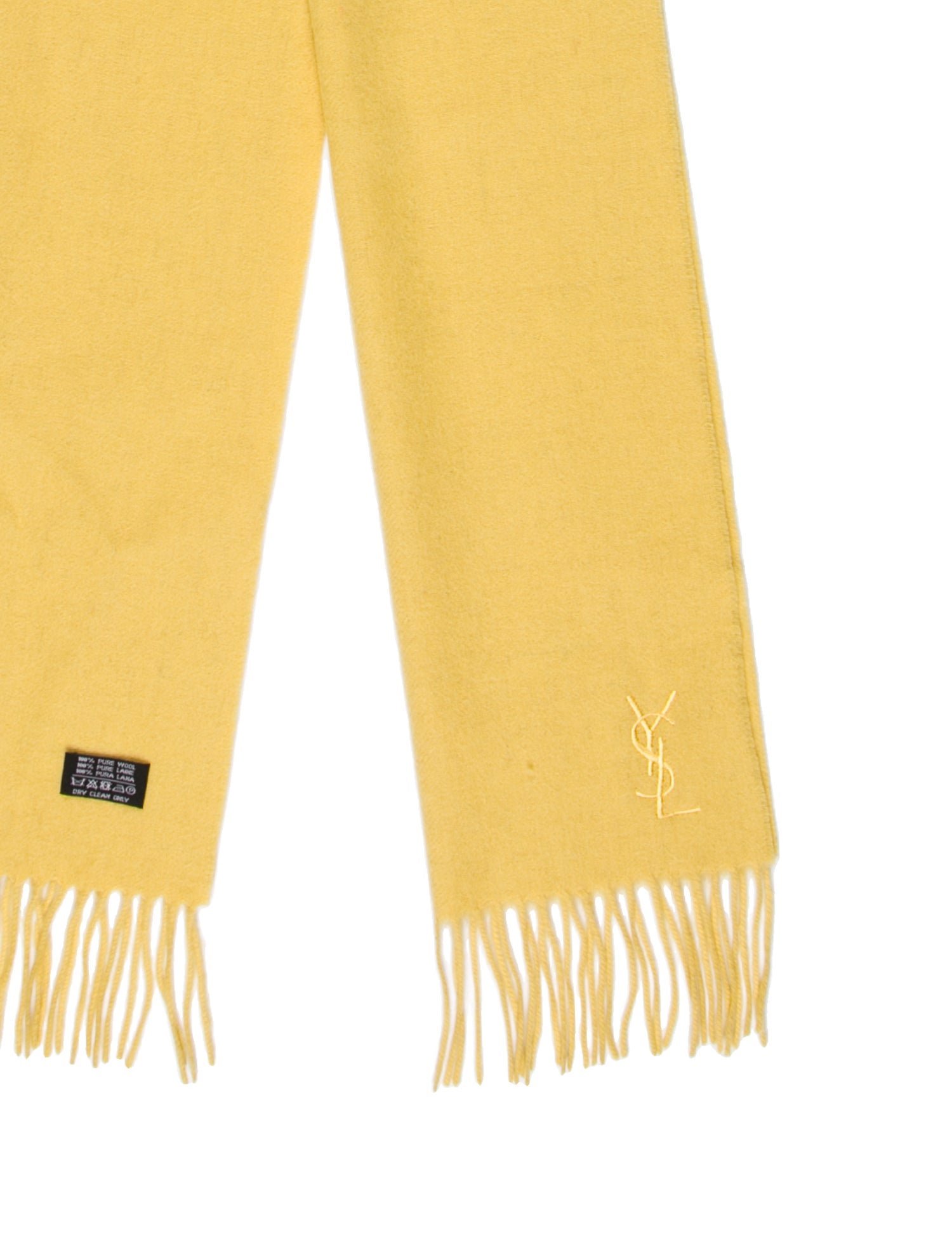 Yves Saint Laurent Wool Scarf