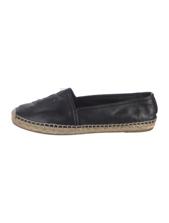 Yves Saint Laurent Leather Espadrilles