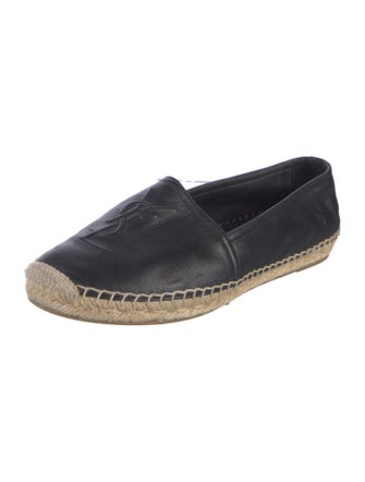 Yves Saint Laurent Leather Espadrilles