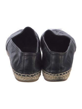 Yves Saint Laurent Leather Espadrilles