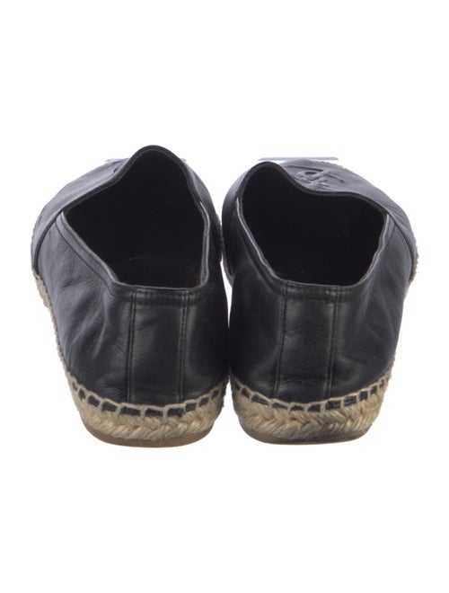 Yves Saint Laurent Leather Espadrilles