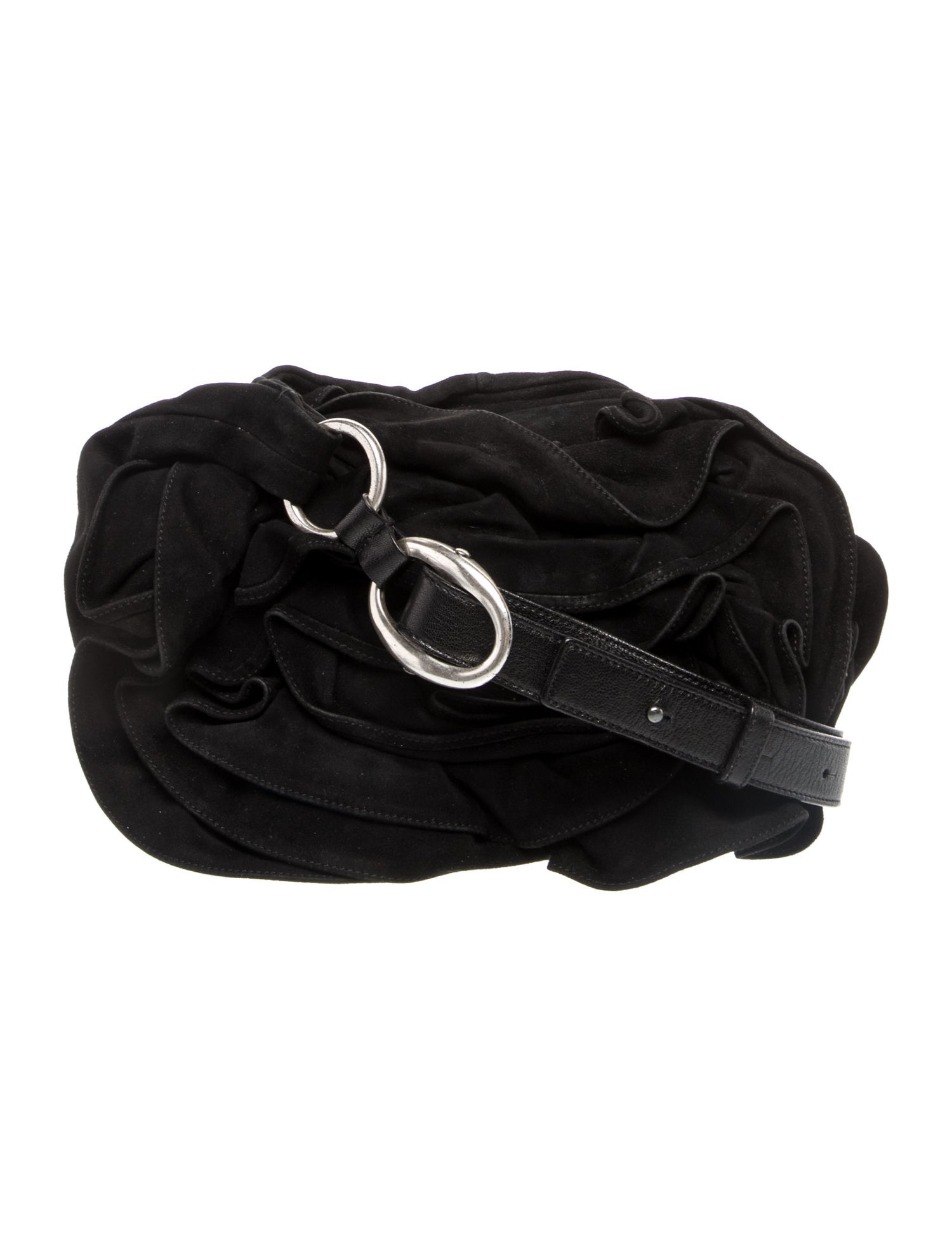 Yves Saint Laurent Suede Shoulder Bag