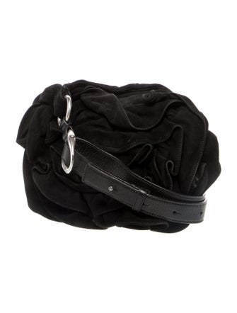 Yves Saint Laurent Suede Shoulder Bag