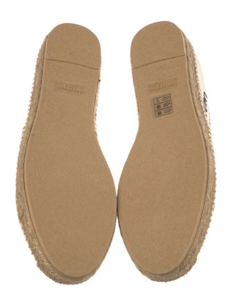 Yves Saint Laurent Canvas Graphic Print Espadrilles
