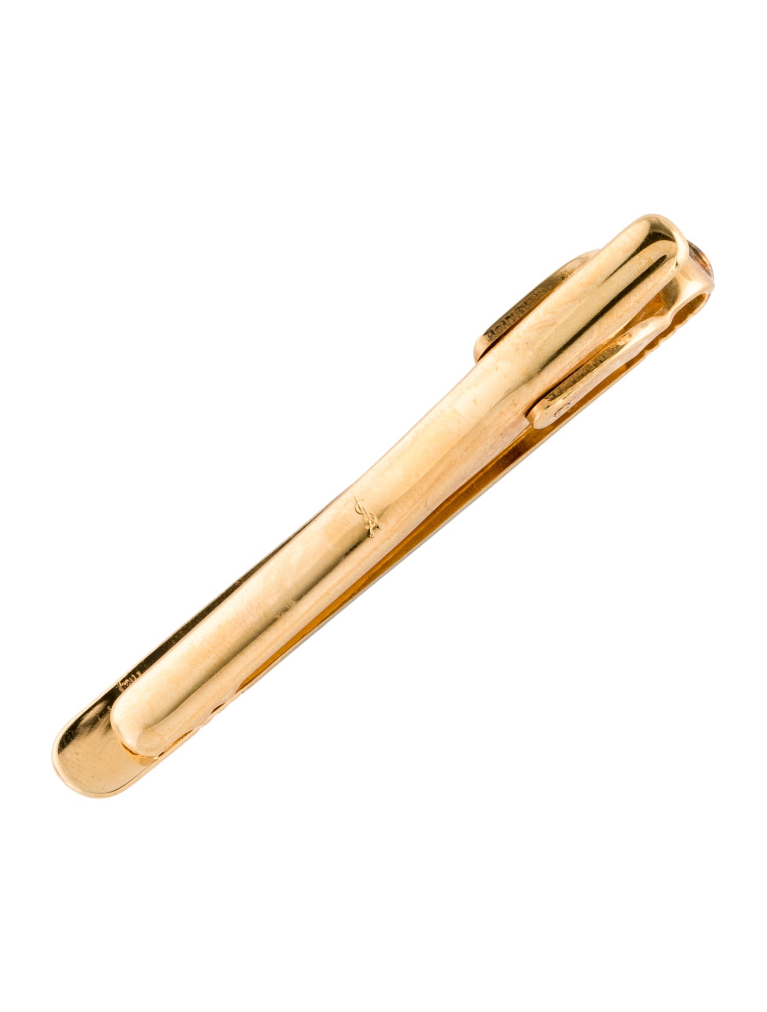 Yves Saint Laurent Vintage Two-Tone Tie Clip