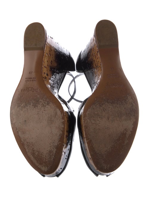 Yves Saint Laurent Patent Leather D'Orsay Pumps