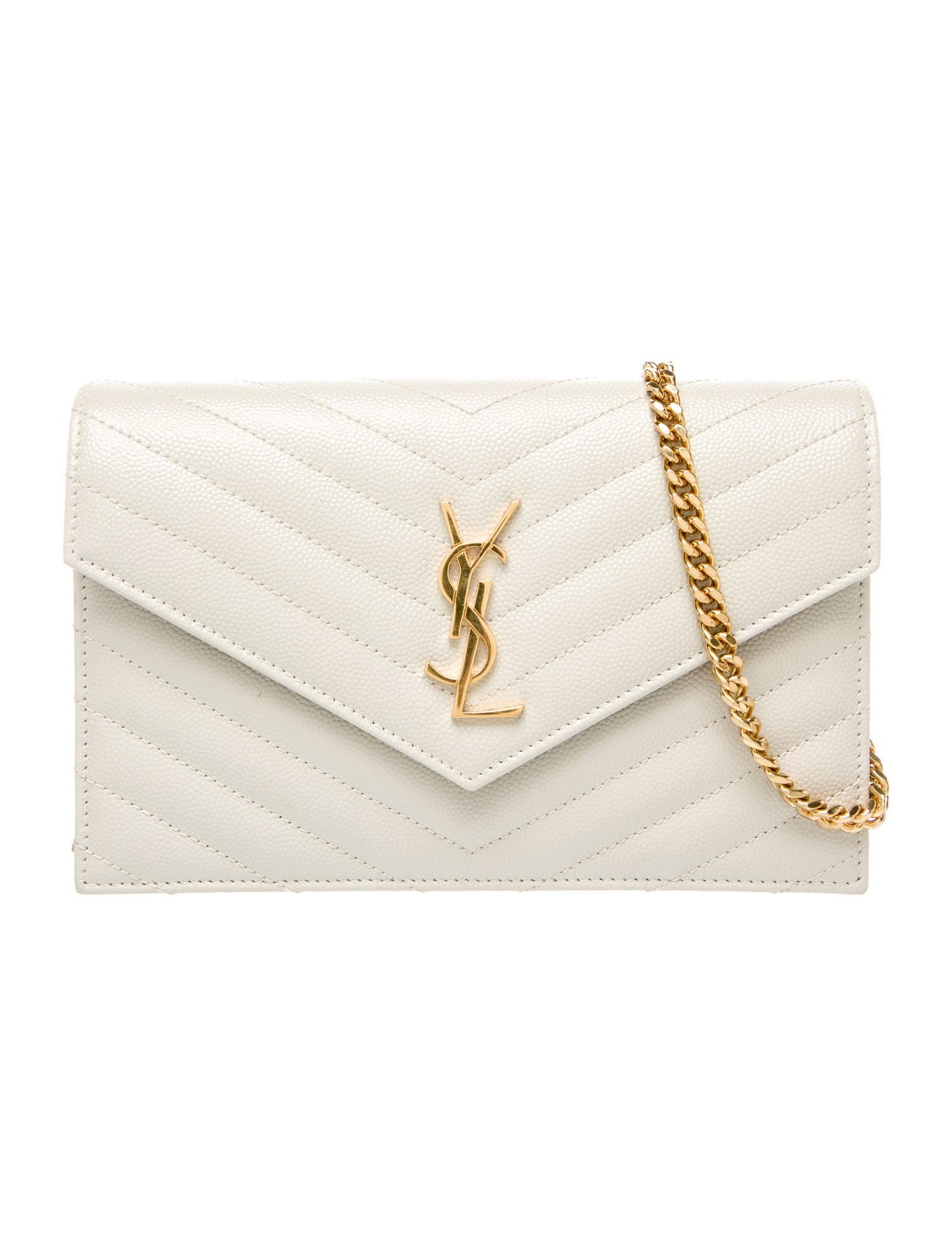 Saint Laurent Leather Envelope 2023