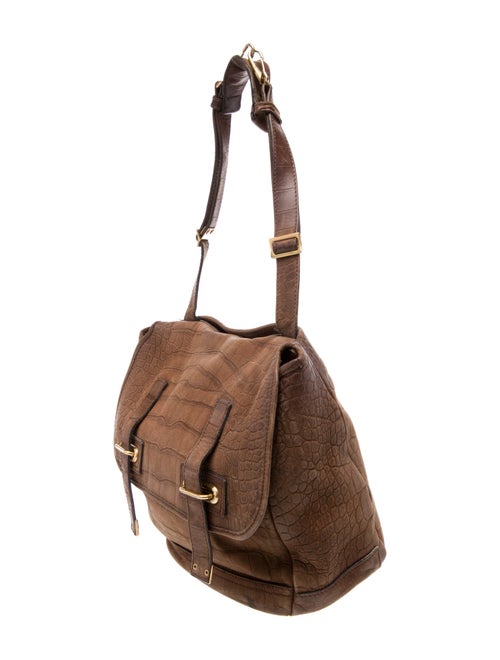 Yves Saint Laurent Suede Shoulder Bag Medium